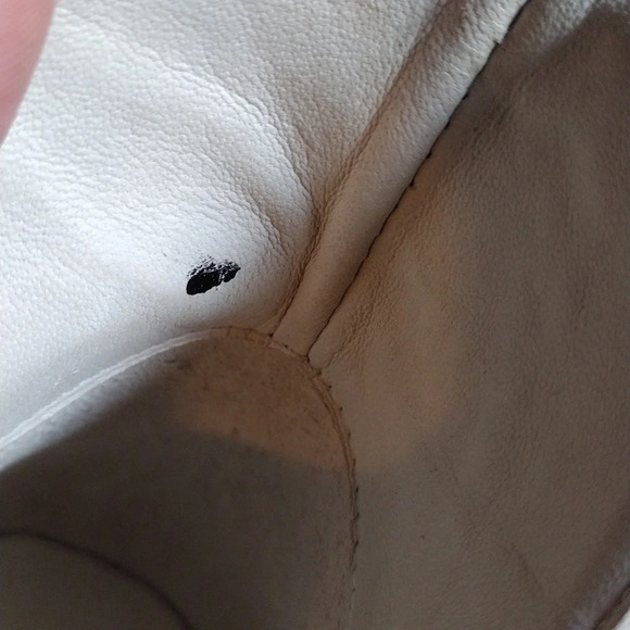 Free People Women's Ecru Charm Double V Leather Ankle Boot Sz 37 (6.5-7)-Boho - Picture 10 of 10